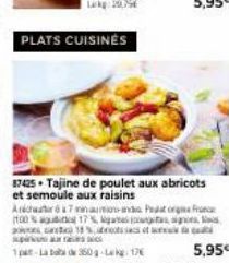 plats cuisinés 