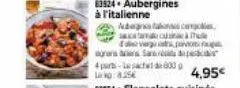 63924-aubergines à l'italienne  gross san  4 part-le sac de 600g lag: 8.25€  abegnata comples scacs  dvergsp 