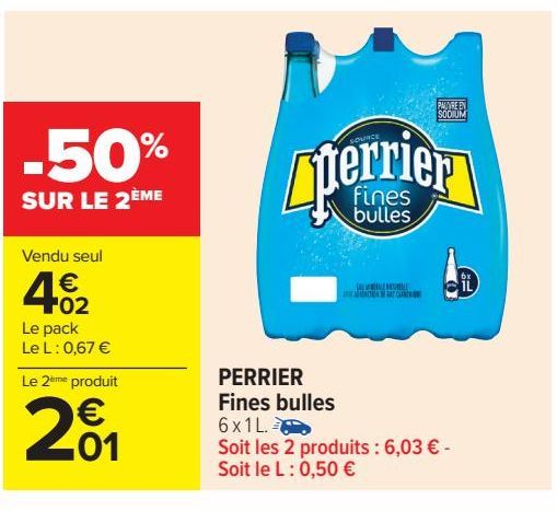 Perrier Fines bulles