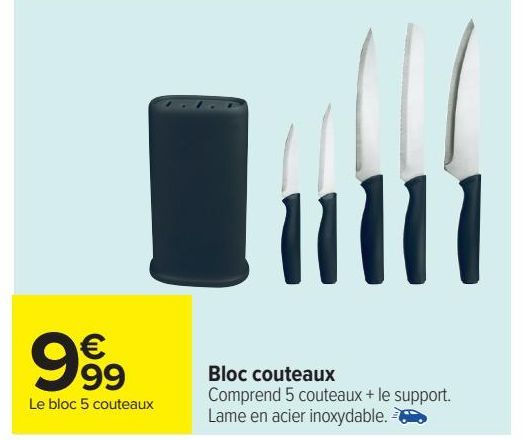 Bloc couteaux