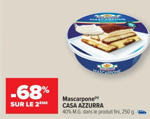 Mascarpone CASA AZZURRA 