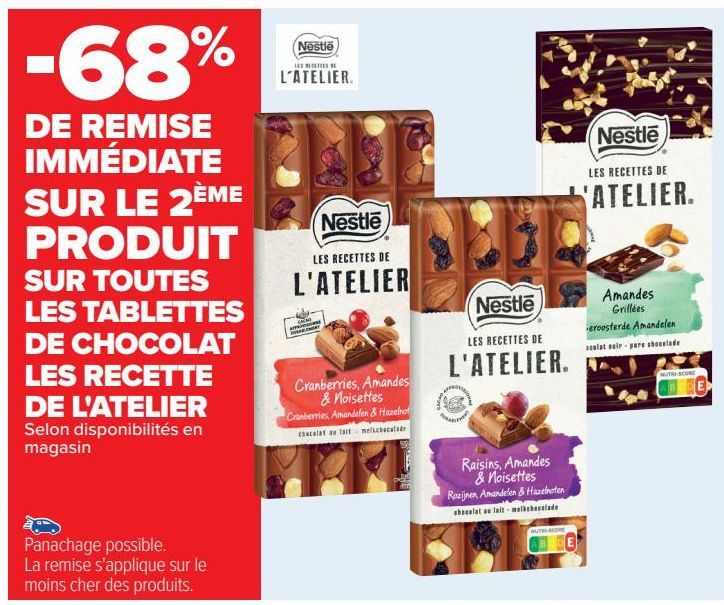 TOUTES LES TABLETTES DE CHOCOLAT LES RECETTES DE L'ATELIER