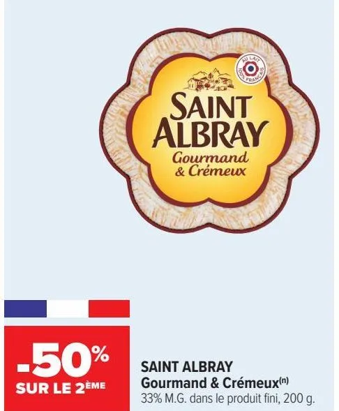 saint albray gourmand & crémeux