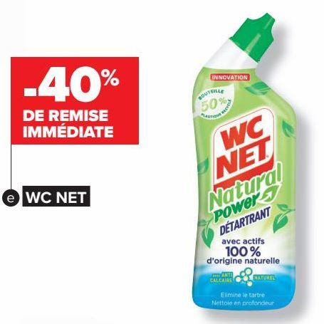 Gel nettoyant WC NET 