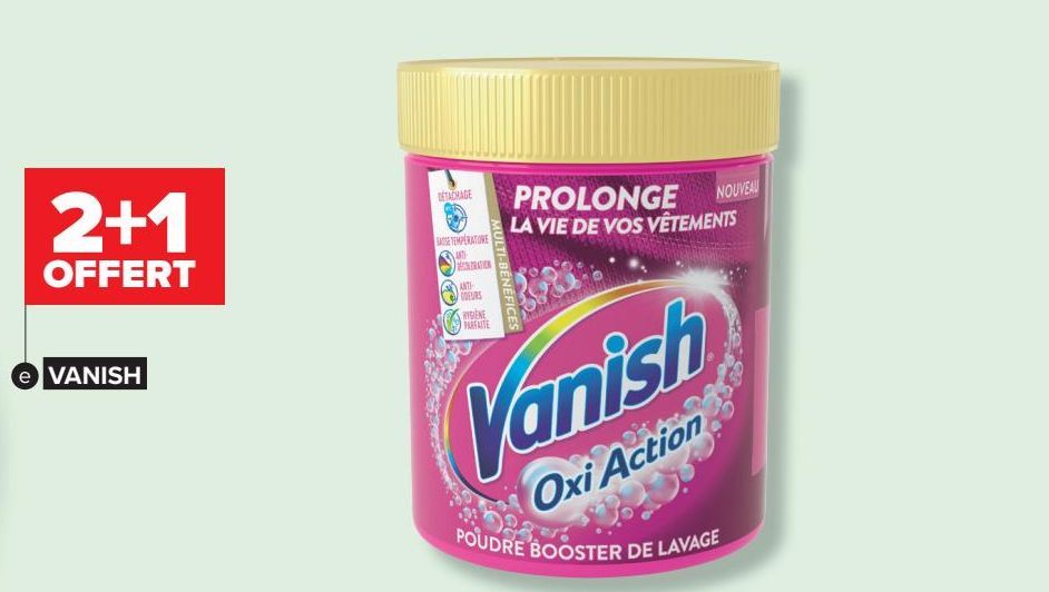 Détachant Oxi VANISH 