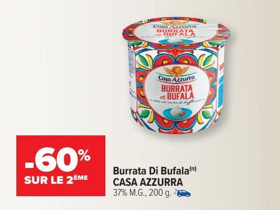 Burrata Di BUFALA CASA AZZURA 