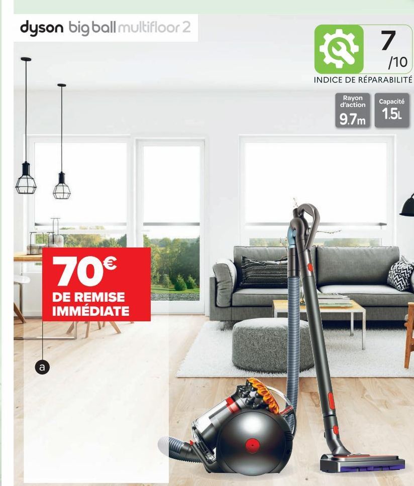 Aspirateur Dyson Big MultIfloor  