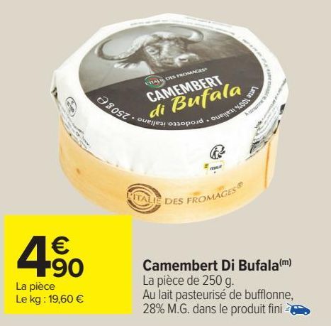 Camembert Di Bufala 