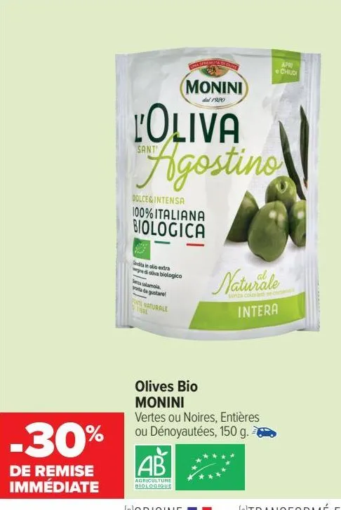 olives bio monini 