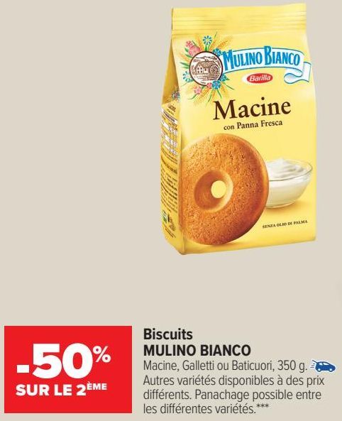 Biscuits MULINO BIANCO 