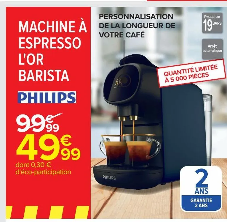 machine a espresso l'or barista 