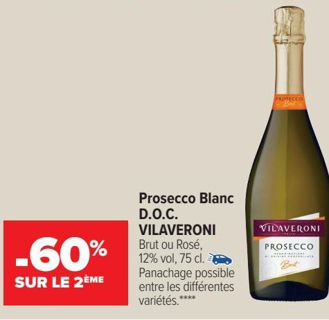 Prosecco Blanc D.O.C. VILAVERONI 