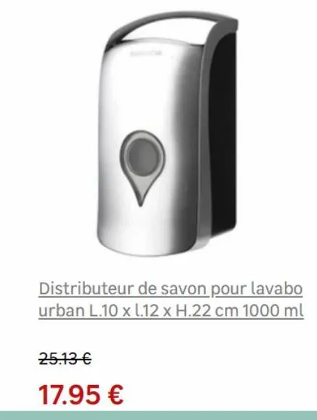 distributeur de savon 