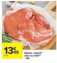 lekg  1349  agneau: épaule** avec os à rôtir 