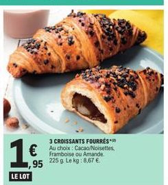 croissants fourrés 