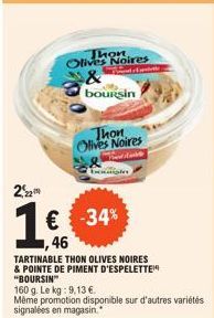 olives noires Boursin