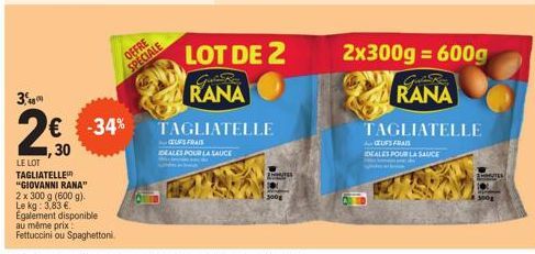 tagliatelle Rana