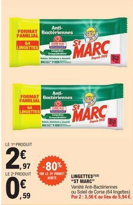 lingettes St marc