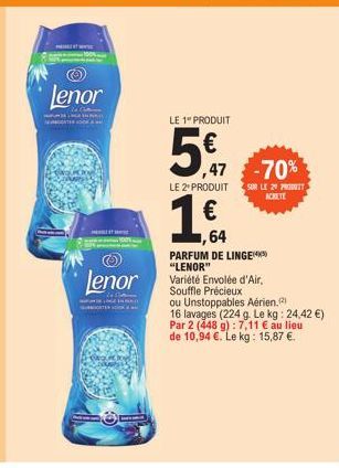 parfum Lenor