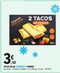 Out  3.  TAAL  thout 78:18,40€  2 TACOS  AU POULET 