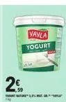 2€  fasurt nature 3,5% mat. gr." "rrila"  55  vayla  yogurt 