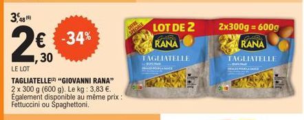 tagliatelle Rana