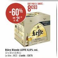 bière blonde Leffe