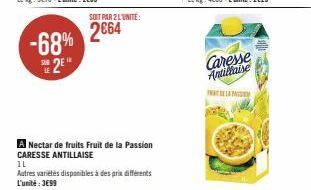 promos Caresse Antillaise