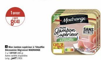 jambon madrange