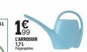 1€  L'ARROSOIR 1,7L Polypropylene 
