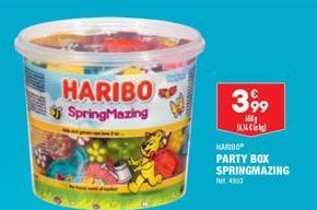 HARIBO SpringMazing  HARIBO  PARTY BOX SPRINGMAZING 4903  3 99  150 