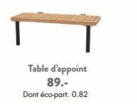 Table d'appoint 