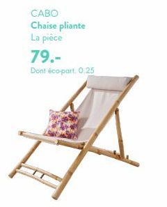 chaise pliante 