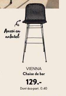 chaise de bar 