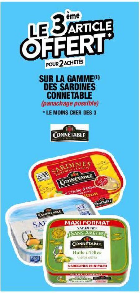 sardines Connetable