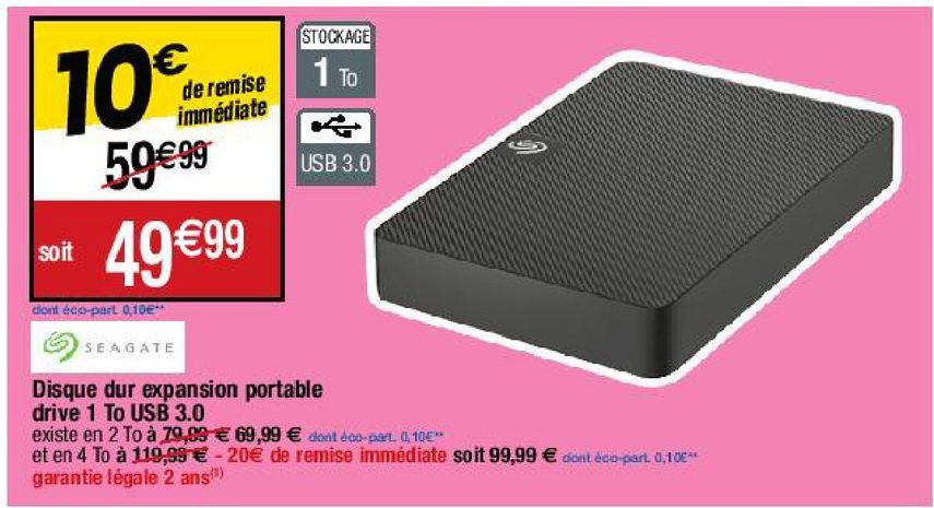 disque dur Seagate