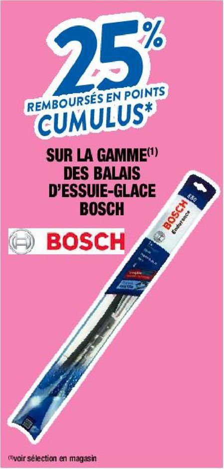 essuie-glace Bosch