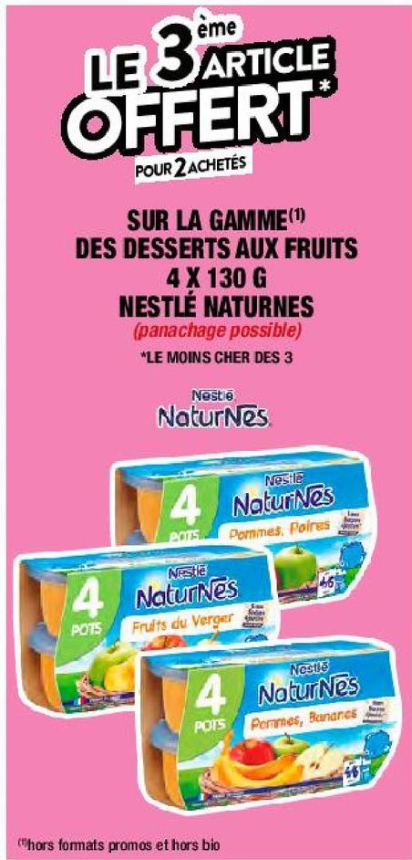 desserts Nestlé