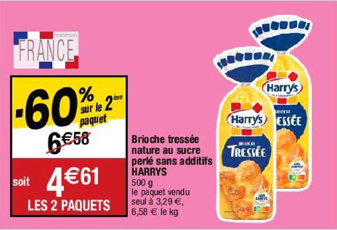 brioche tressée Harry's