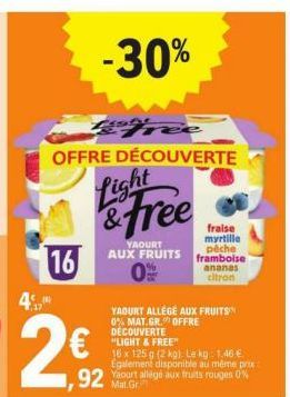 yaourt aux fruits 