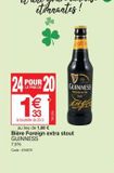 Bière Guinness offre sur Promocash