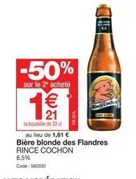 bière blonde 