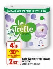 papier Le Trèfle