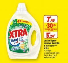 lessive liquide X-tra