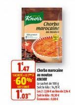 sachet Knorr