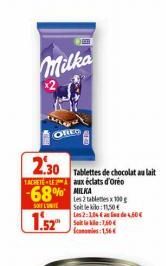 chocolat au lait Milka