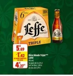 bière blonde leffe