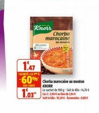 sachet Knorr