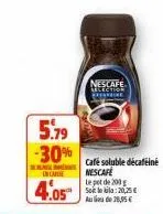 café soluble nescafé