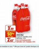 Coca-cola Coca cola offre sur Coccinelle Supermarché